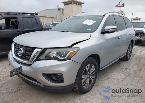2017 Nissan Pathfinder Sv z USA, uszkodzony, nr VIN 5N1DR2MNXHC687230